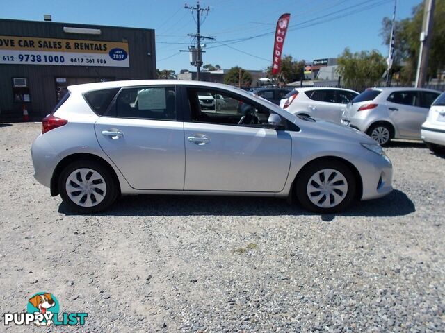 2013 TOYOTA COROLLA ASCENT ZRE182R HATCHBACK