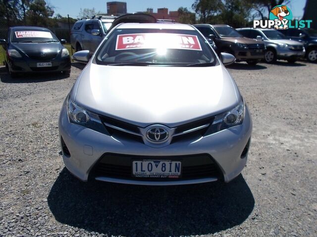 2013 TOYOTA COROLLA ASCENT ZRE182R HATCHBACK