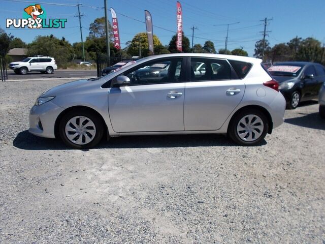 2013 TOYOTA COROLLA ASCENT ZRE182R HATCHBACK