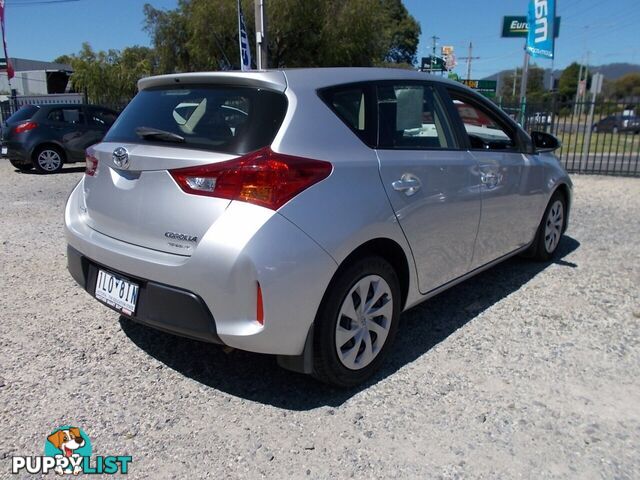 2013 TOYOTA COROLLA ASCENT ZRE182R HATCHBACK