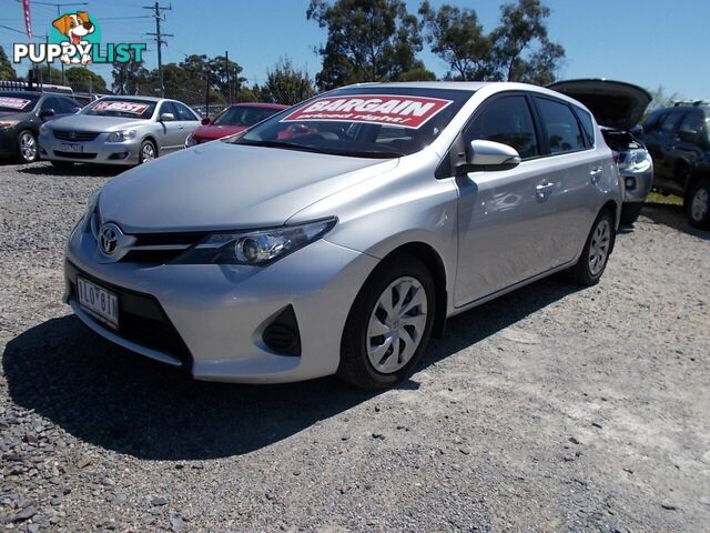 2013 TOYOTA COROLLA ASCENT ZRE182R HATCHBACK