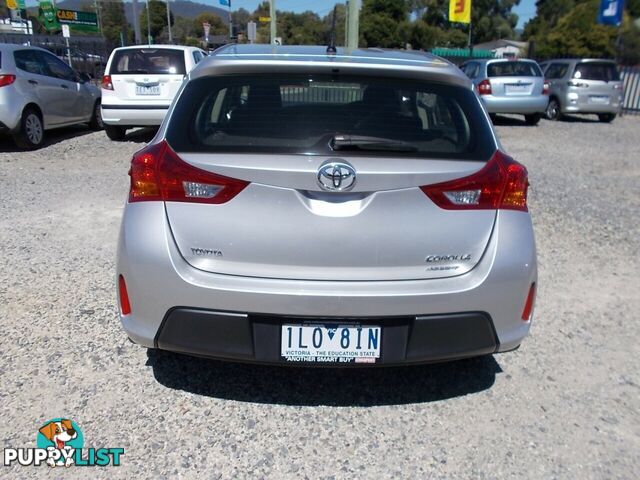 2013 TOYOTA COROLLA ASCENT ZRE182R HATCHBACK