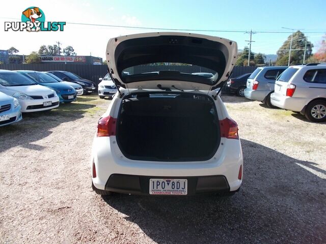 2015 TOYOTA COROLLA ASCENT ZRE182R HATCHBACK