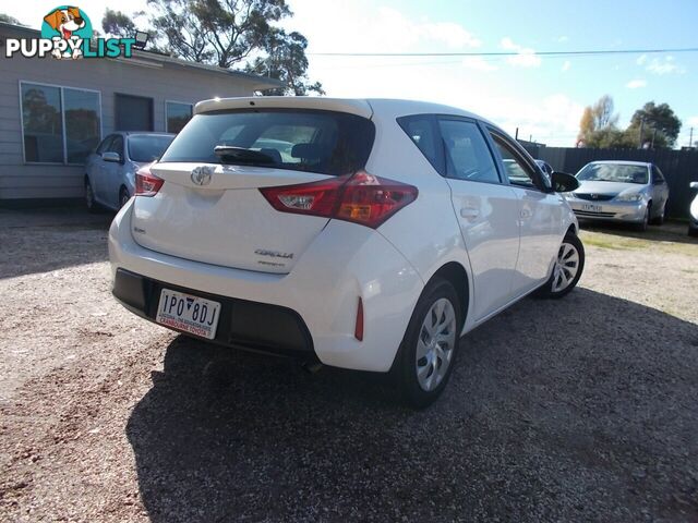 2015 TOYOTA COROLLA ASCENT ZRE182R HATCHBACK