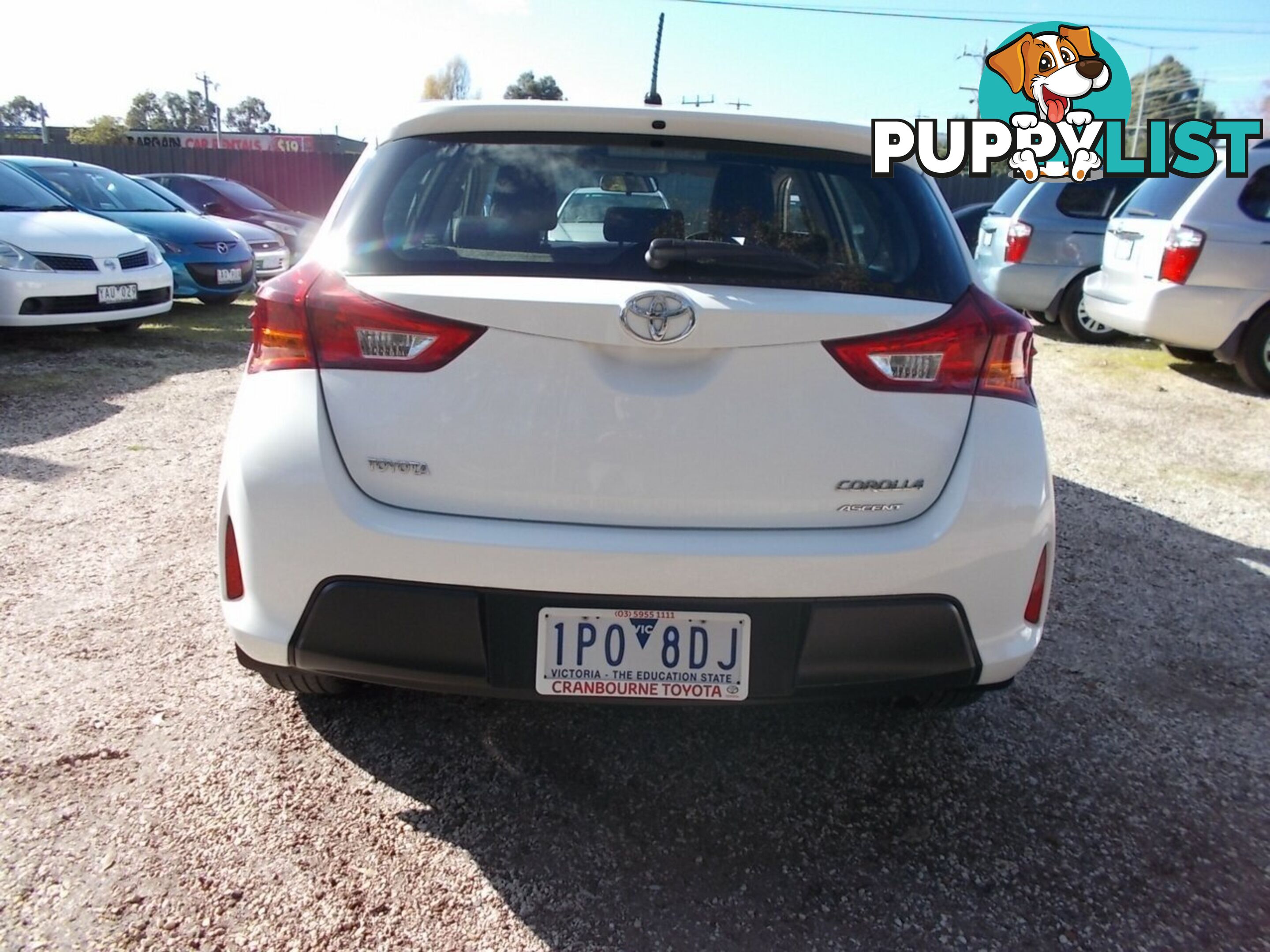 2015 TOYOTA COROLLA ASCENT ZRE182R HATCHBACK