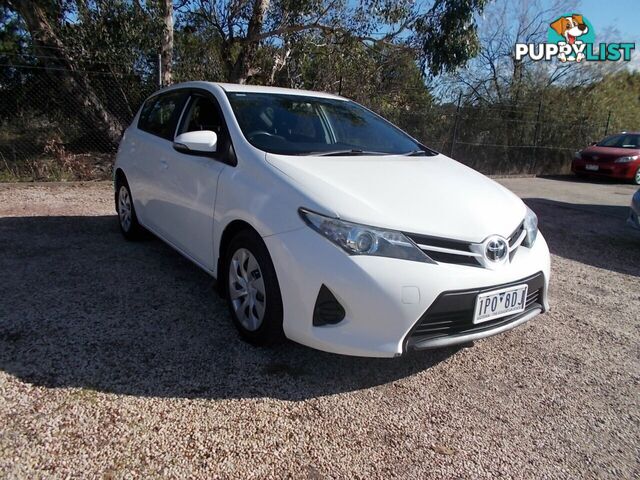 2015 TOYOTA COROLLA ASCENT ZRE182R HATCHBACK