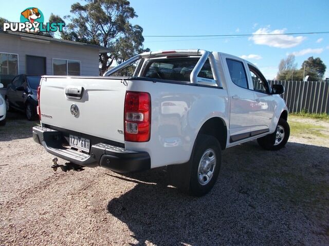 2017 HOLDEN COLORADO LS RG CAB CHASSIS