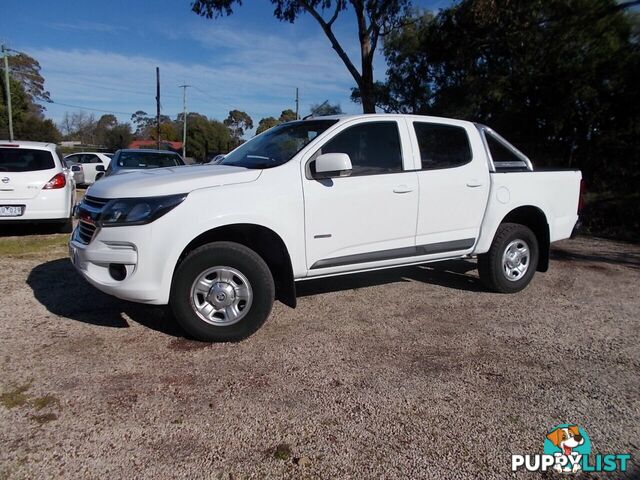 2017 HOLDEN COLORADO LS RG CAB CHASSIS