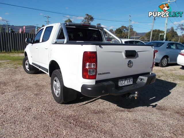 2017 HOLDEN COLORADO LS RG CAB CHASSIS