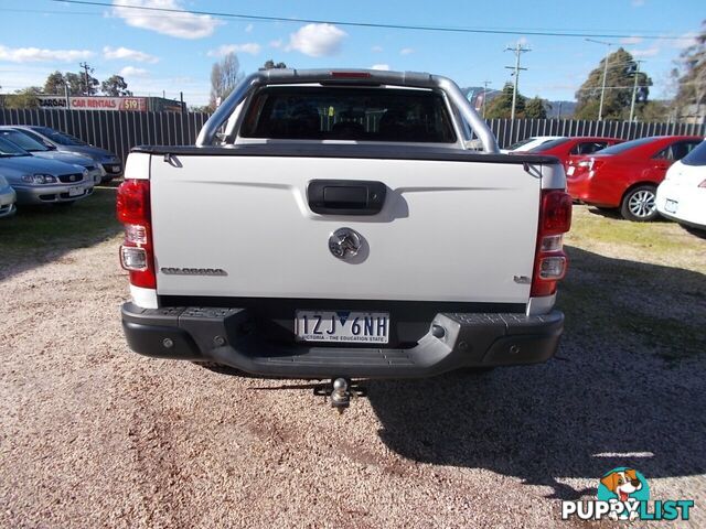 2017 HOLDEN COLORADO LS RG CAB CHASSIS