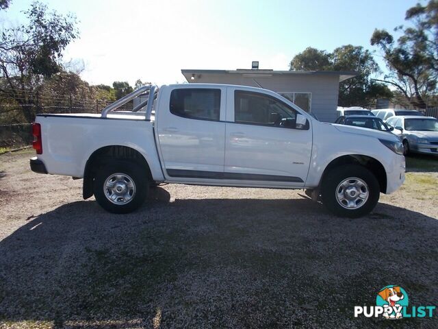 2017 HOLDEN COLORADO LS RG CAB CHASSIS