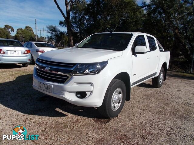 2017 HOLDEN COLORADO LS RG CAB CHASSIS