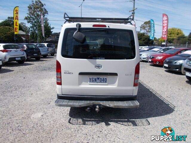 2010 TOYOTA HIACE LWB KDH201R VAN