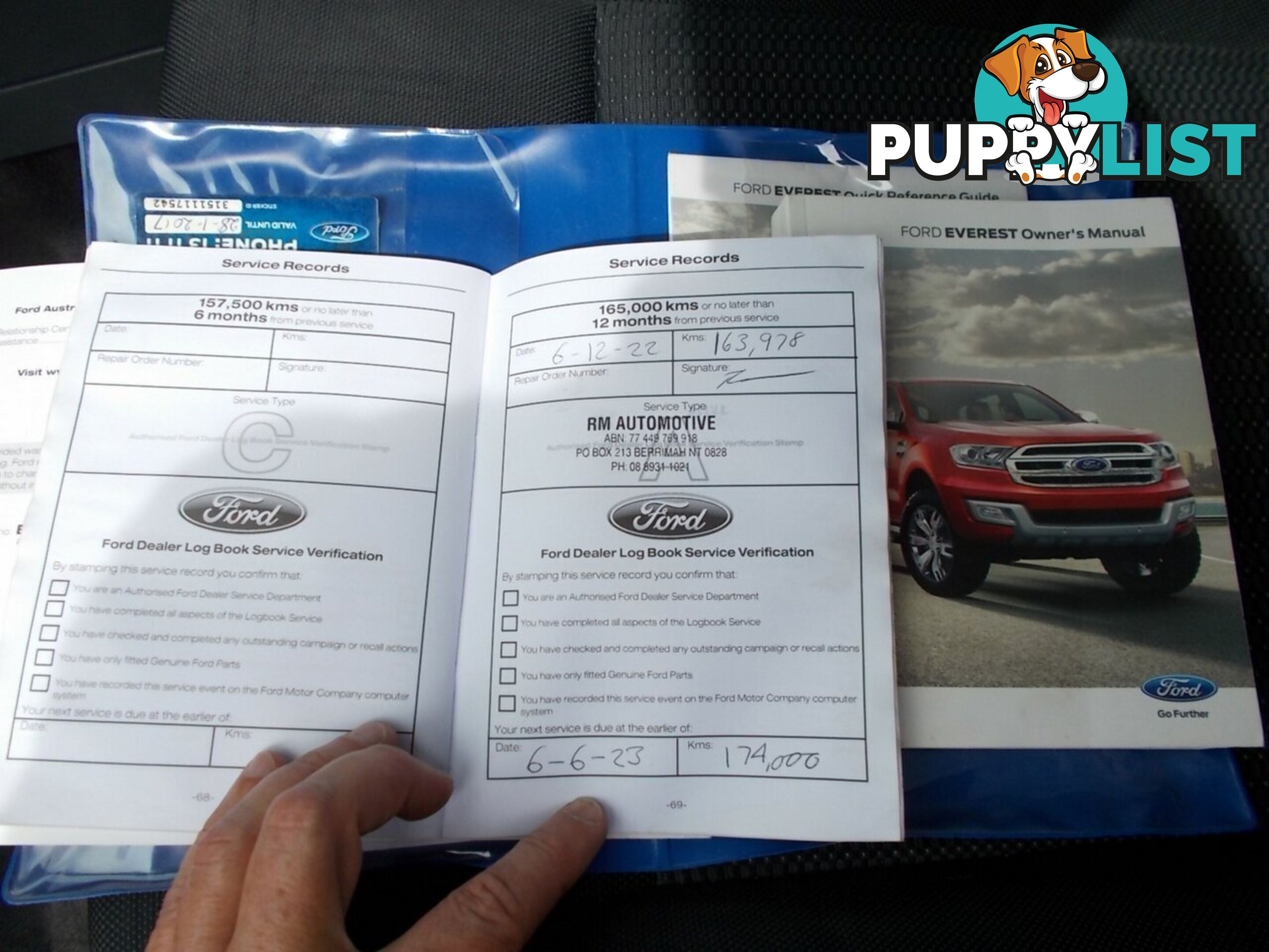 2015 FORD EVEREST TREND UA SUV