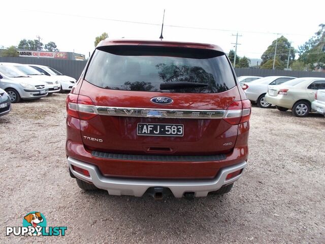 2015 FORD EVEREST TREND UA SUV