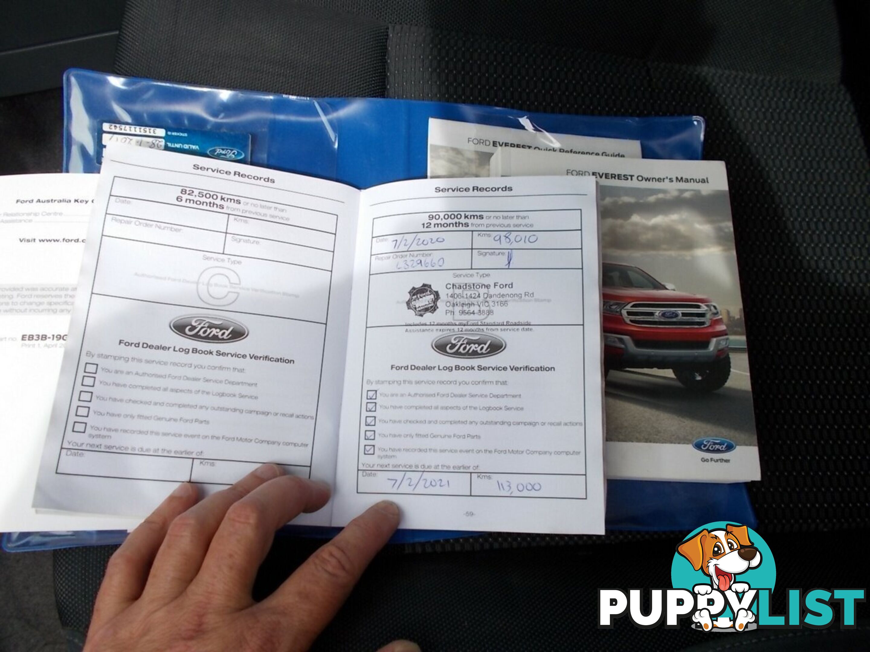 2015 FORD EVEREST TREND UA SUV