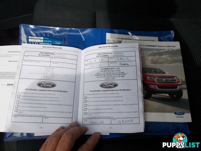 2015 FORD EVEREST TREND UA SUV