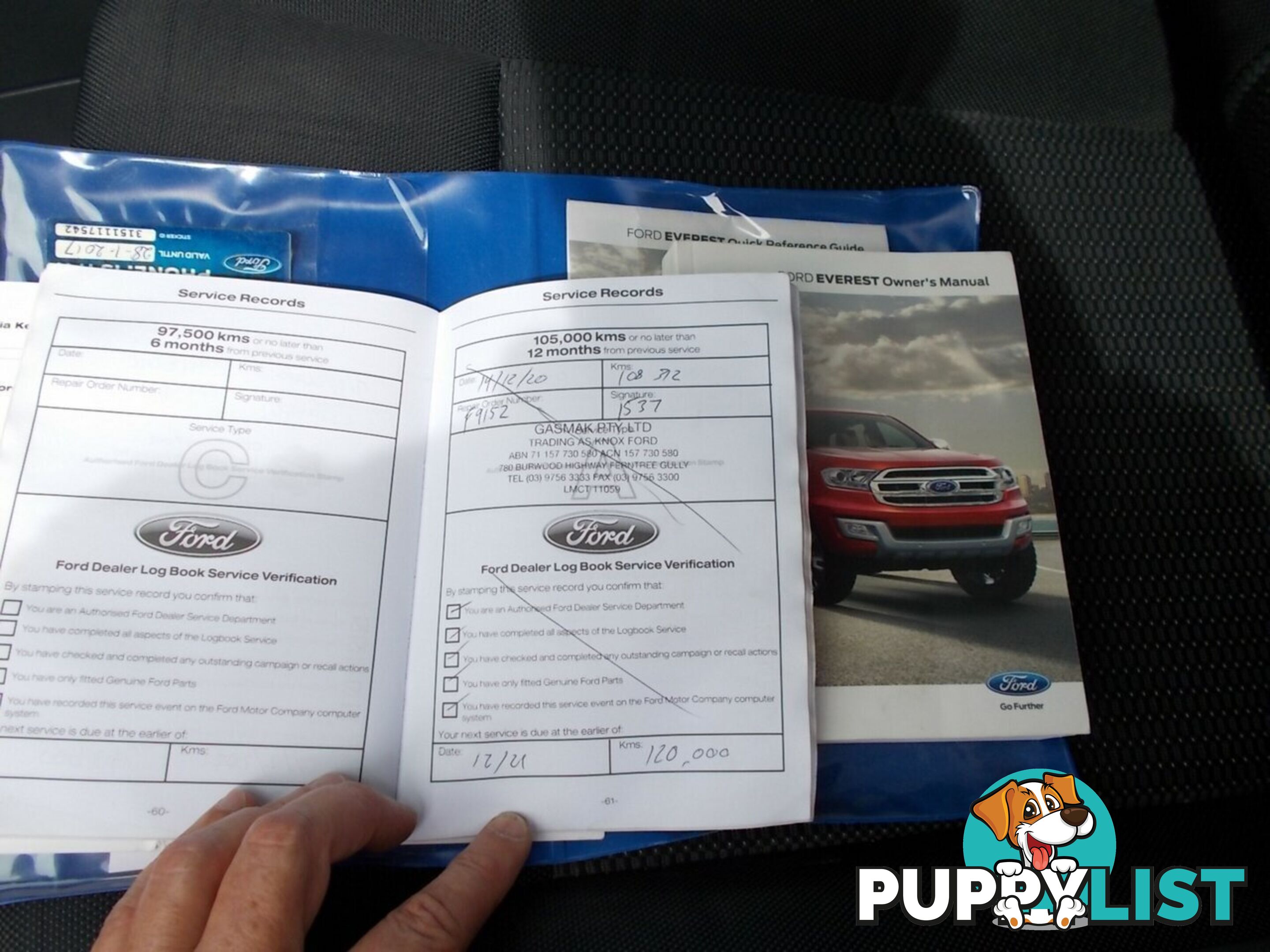 2015 FORD EVEREST TREND UA SUV