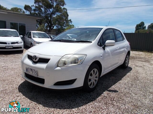 2008 TOYOTA COROLLA ASCENT ZRE152R HATCHBACK