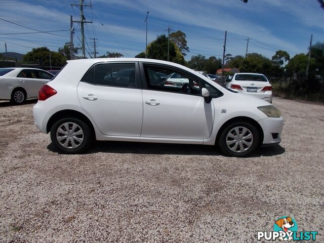 2008 TOYOTA COROLLA ASCENT ZRE152R HATCHBACK