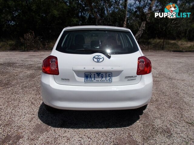 2008 TOYOTA COROLLA ASCENT ZRE152R HATCHBACK