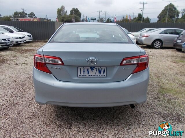 2013 TOYOTA CAMRY ALTISE ASV50R SEDAN