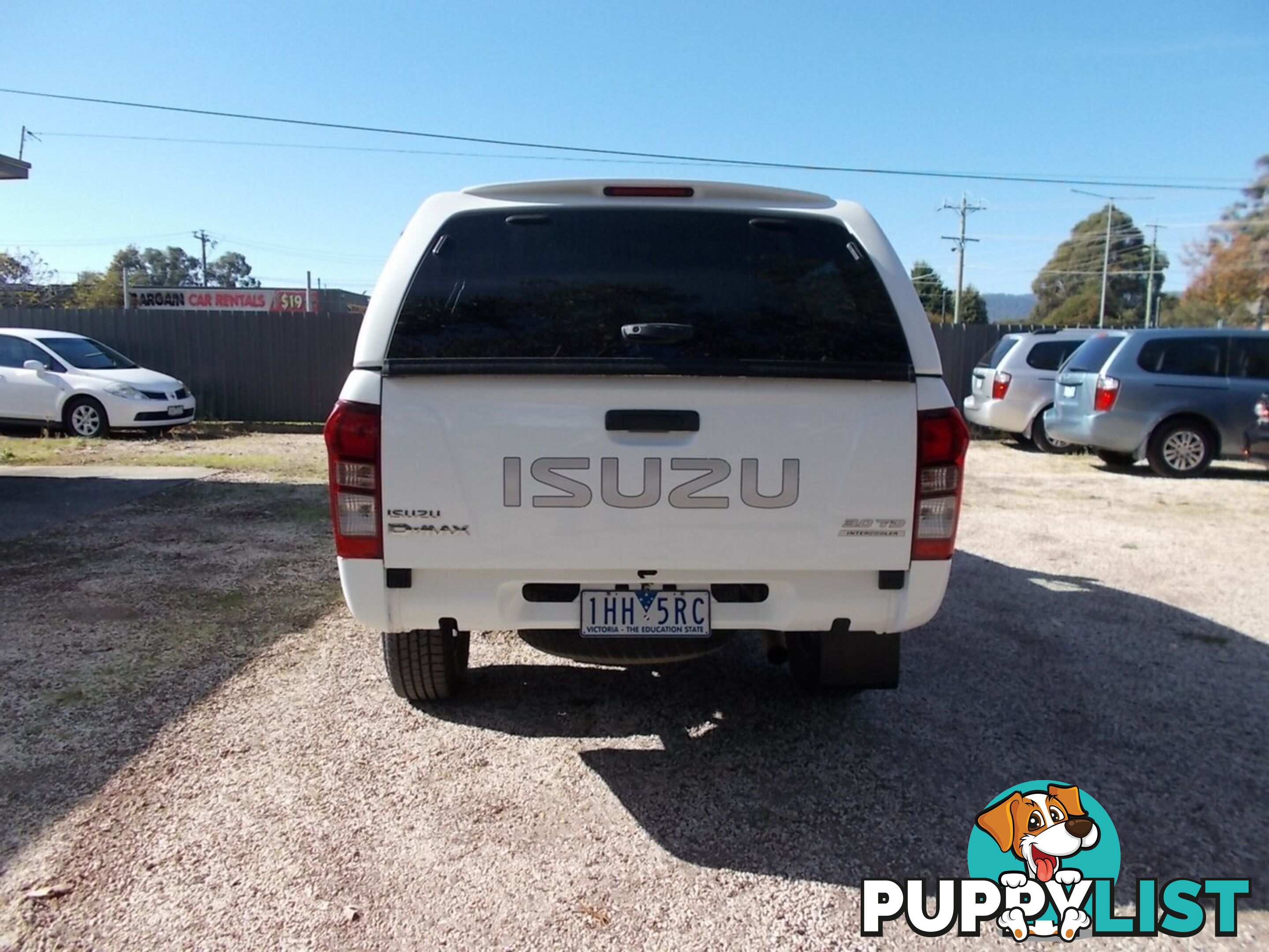 2016 ISUZU D-MAX SX MY15 UTILITY