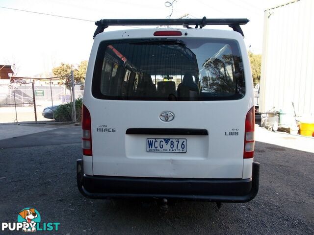 2007 TOYOTA HIACE LWB KDH201R VAN