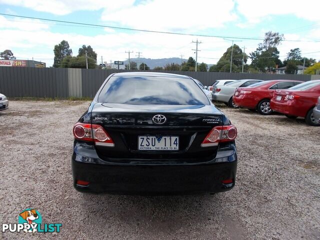 2012 TOYOTA COROLLA ASCENT ZRE152R SEDAN