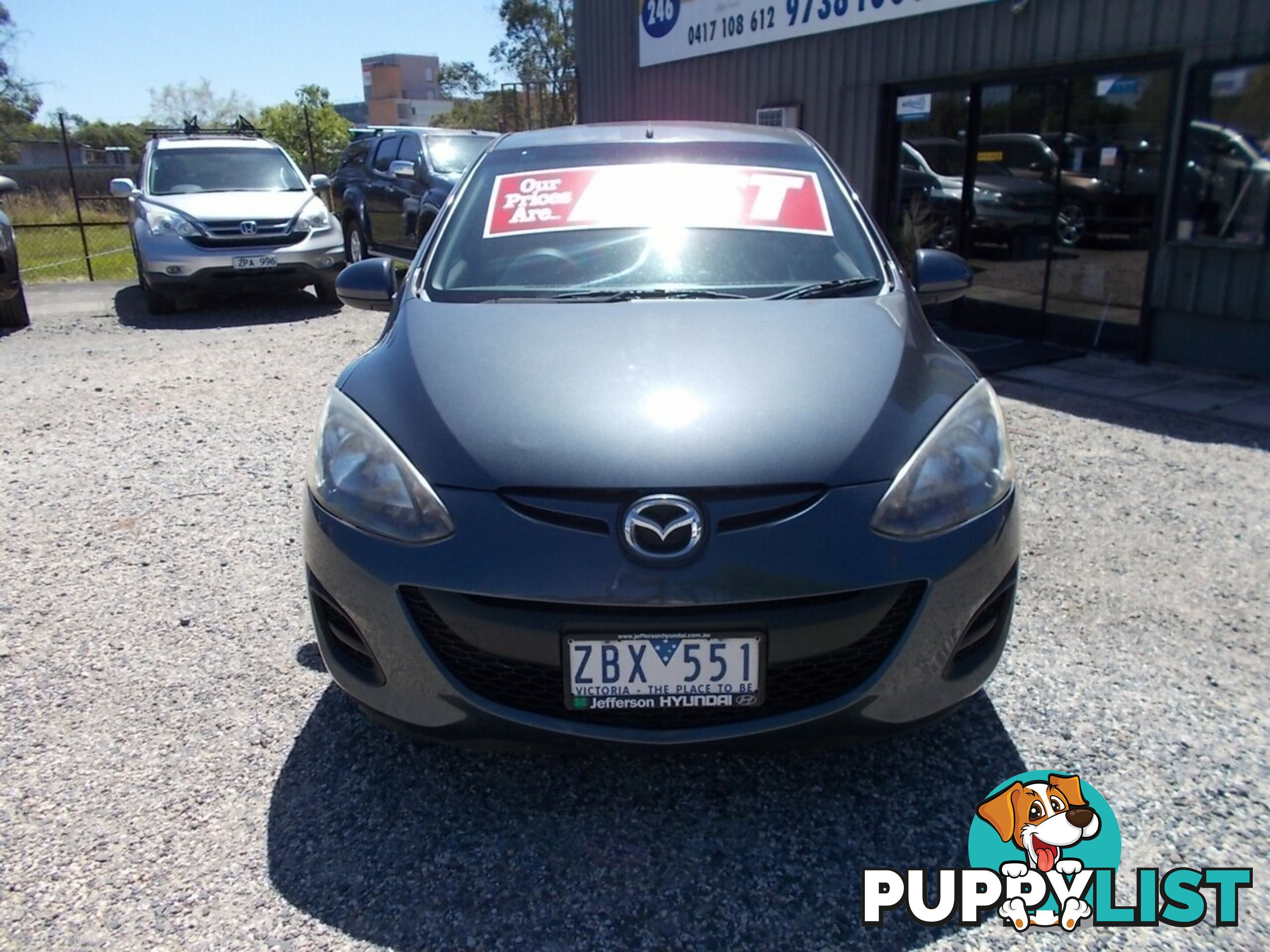 2012 MAZDA 2 MAXX DE10Y2 HATCHBACK