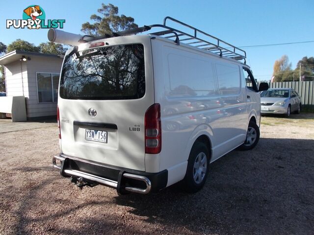 2011 TOYOTA HIACE LWB KDH201R VAN