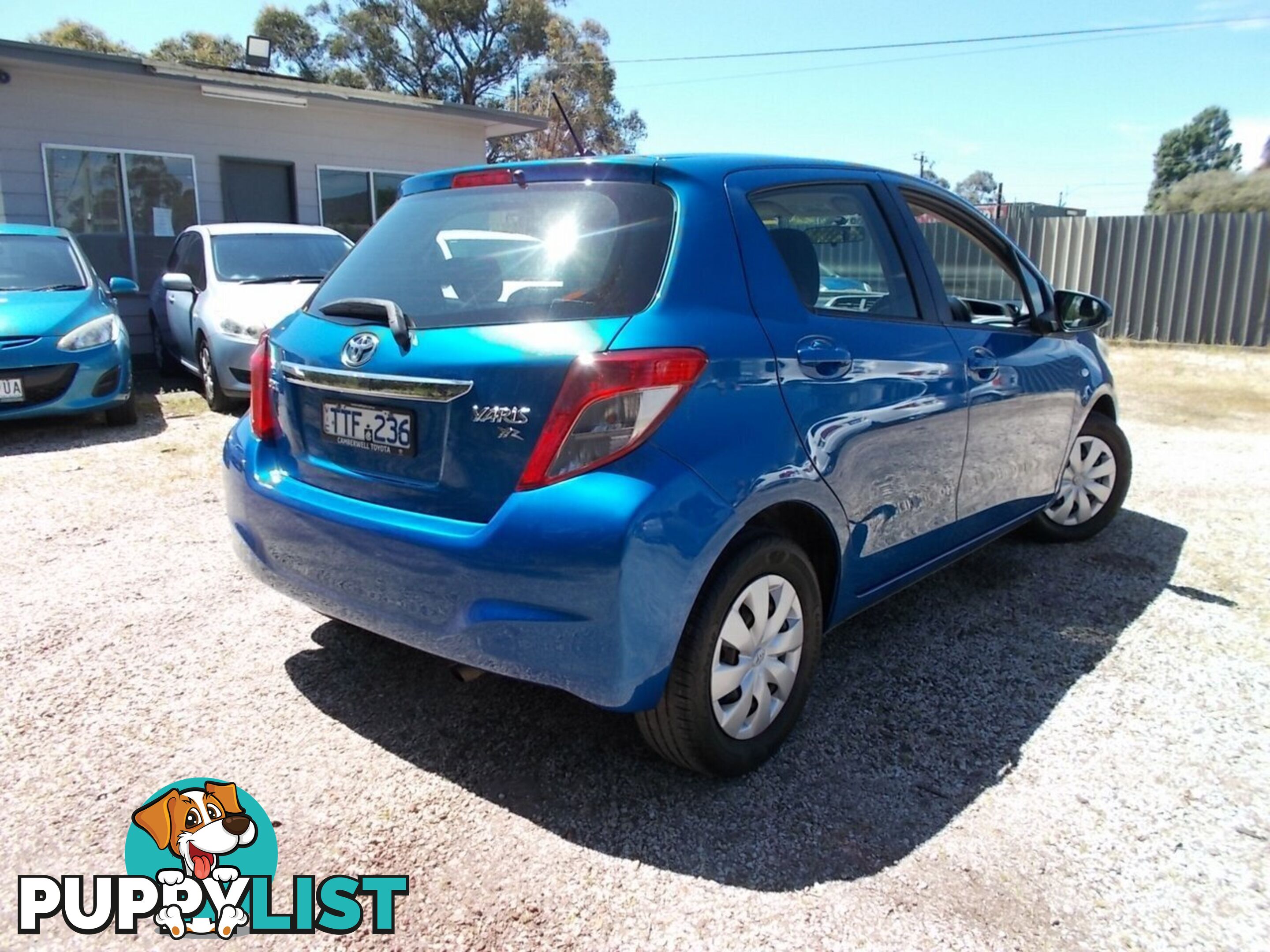 2012 TOYOTA YARIS YR NCP130R HATCHBACK