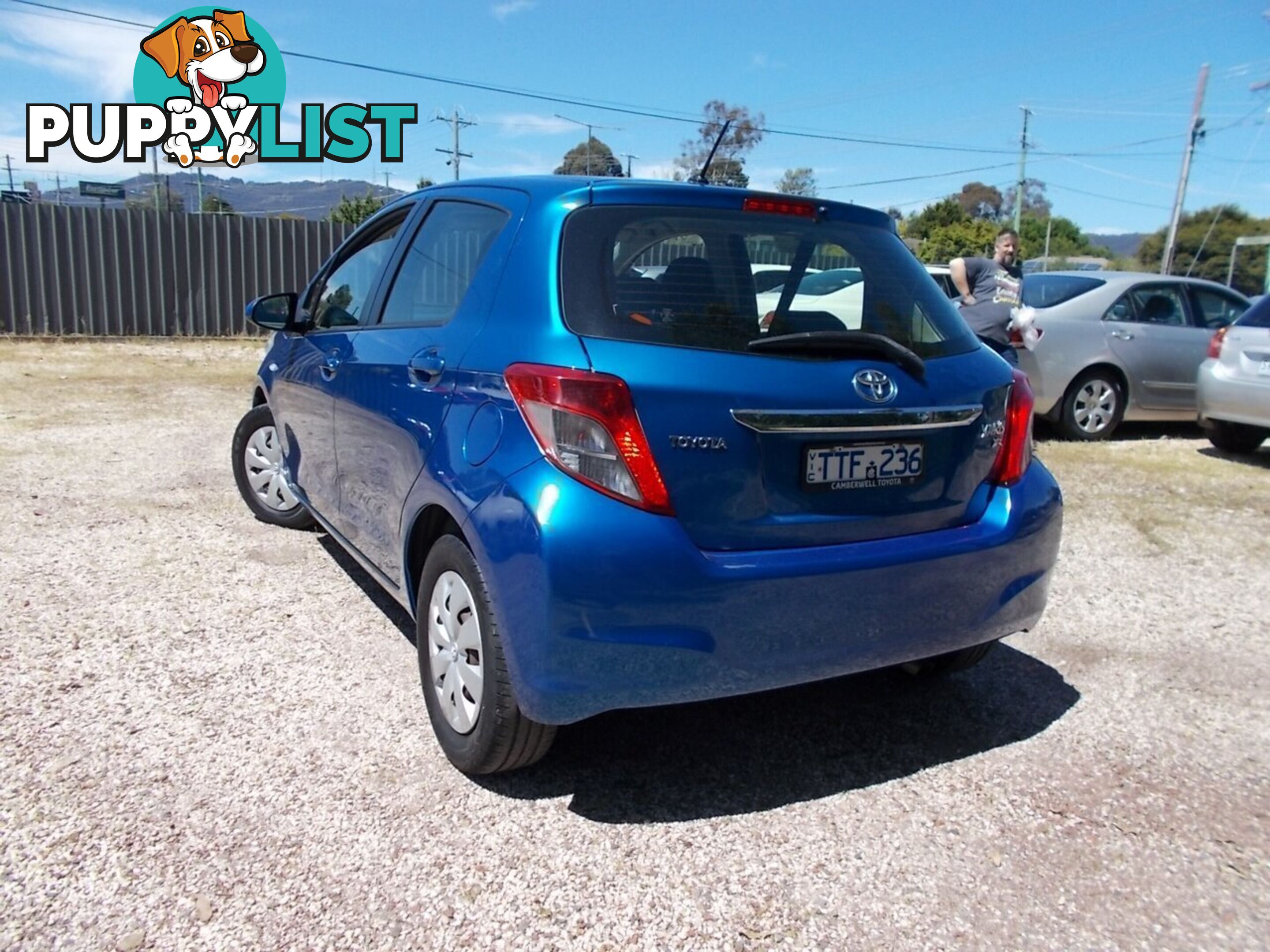 2012 TOYOTA YARIS YR NCP130R HATCHBACK