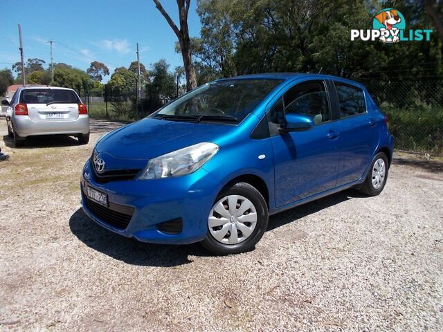 2012 TOYOTA YARIS YR NCP130R HATCHBACK