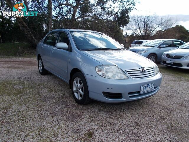 2004 TOYOTA COROLLA ASCENT ZZE122R SEDAN