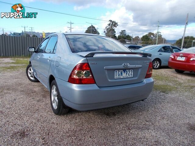 2004 TOYOTA COROLLA ASCENT ZZE122R SEDAN