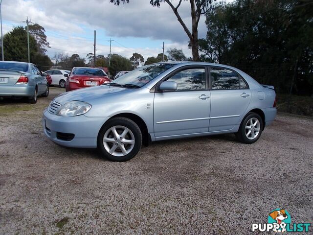 2004 TOYOTA COROLLA ASCENT ZZE122R SEDAN