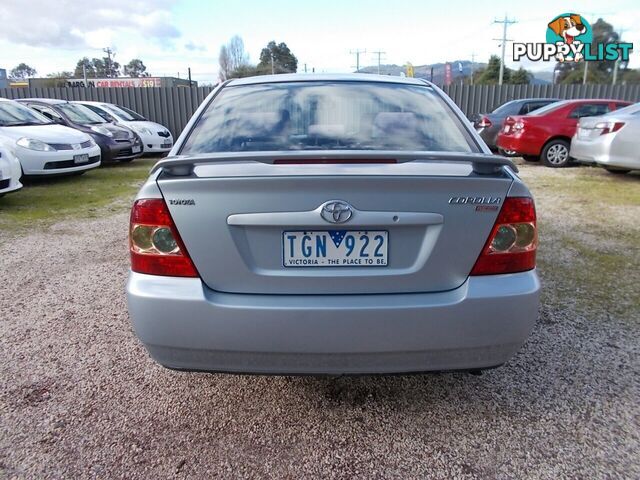 2004 TOYOTA COROLLA ASCENT ZZE122R SEDAN