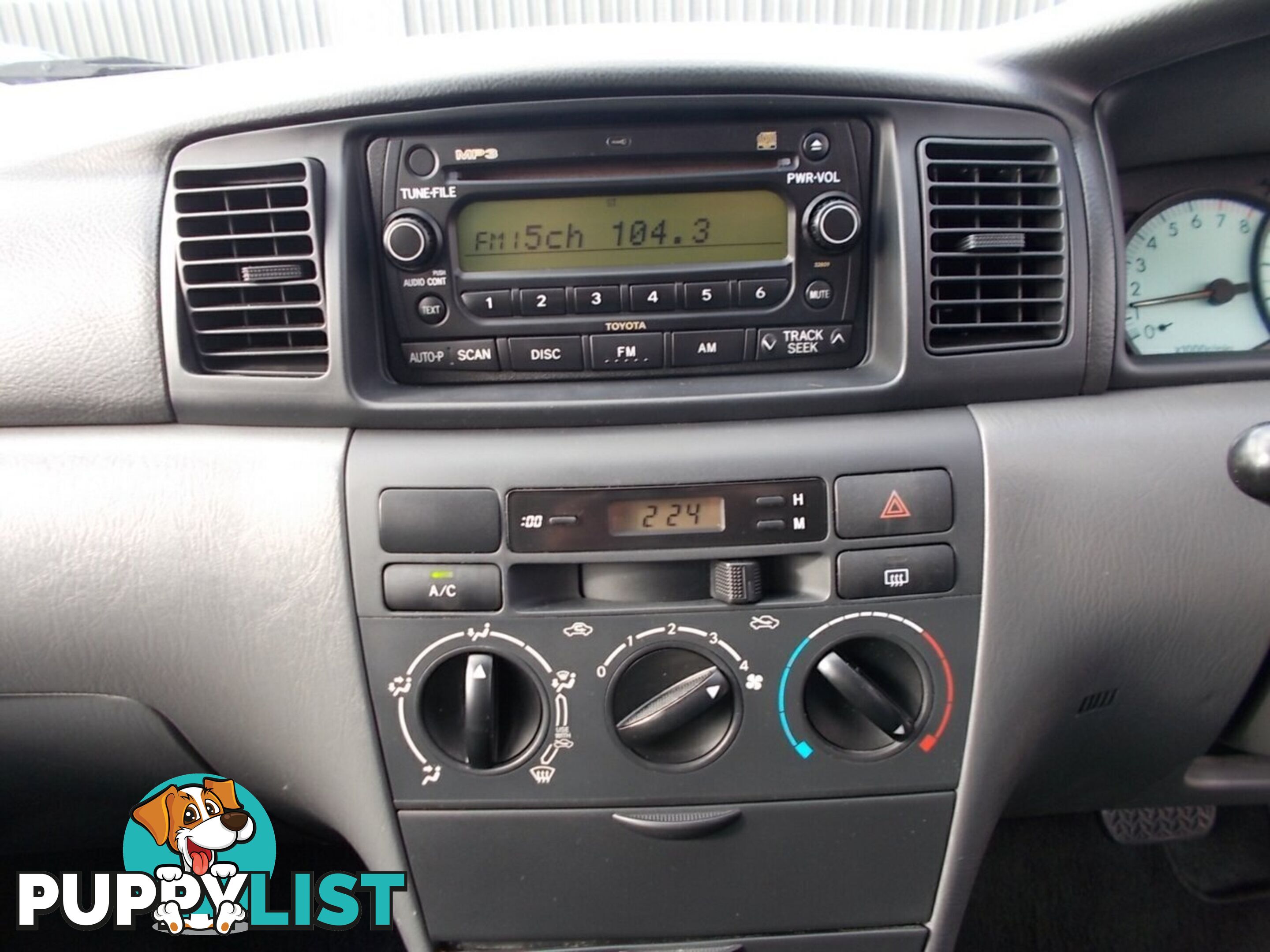 2004 TOYOTA COROLLA ASCENT ZZE122R SEDAN