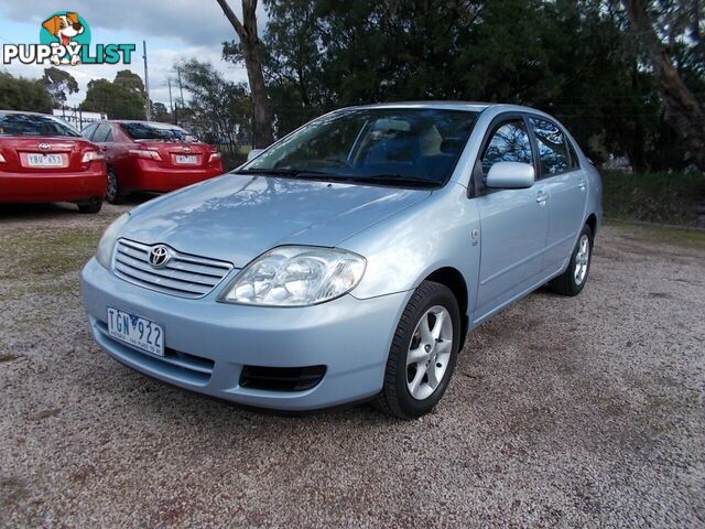 2004 TOYOTA COROLLA ASCENT ZZE122R SEDAN