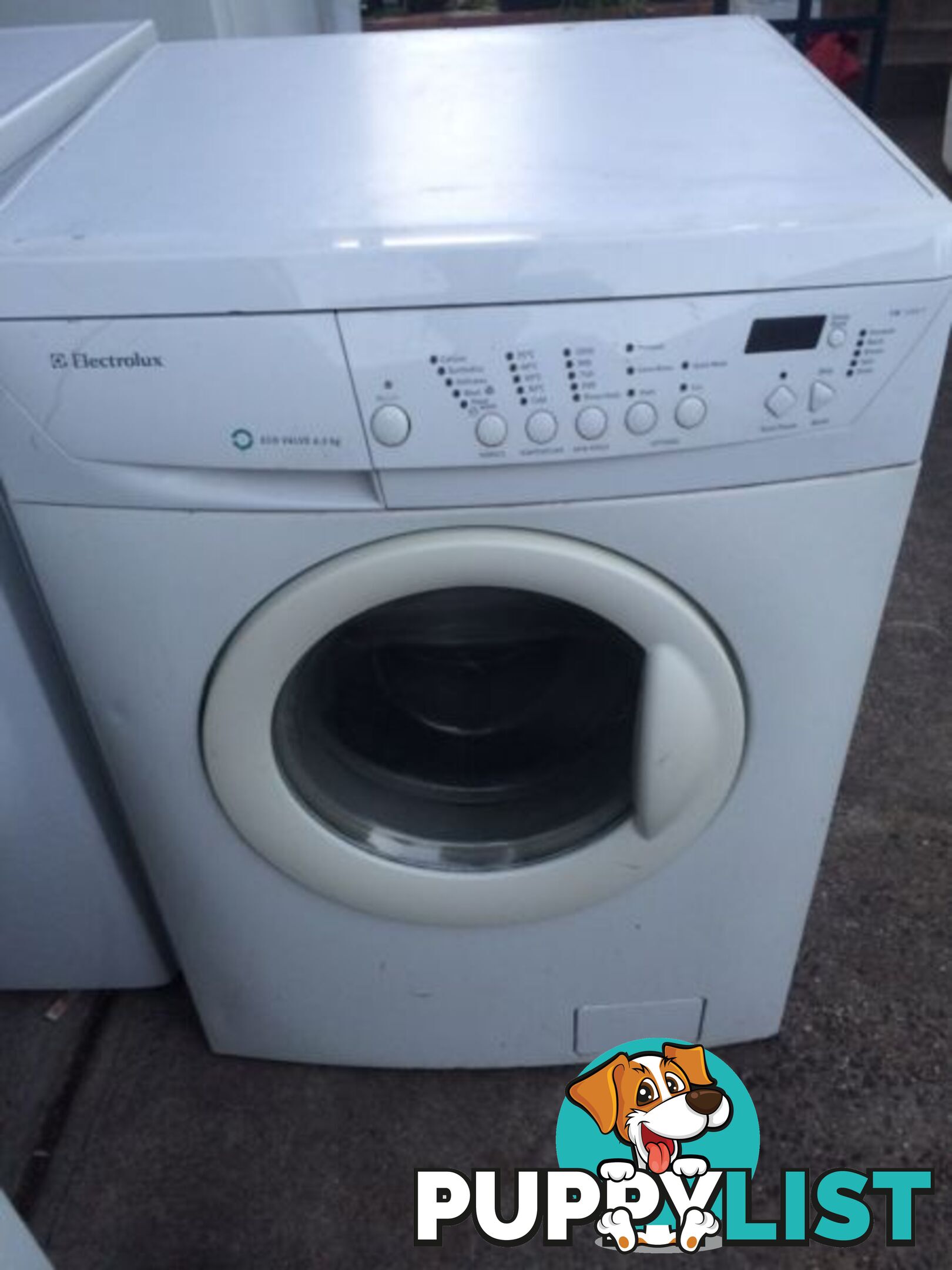 Electrolux 6.5-8kg washer