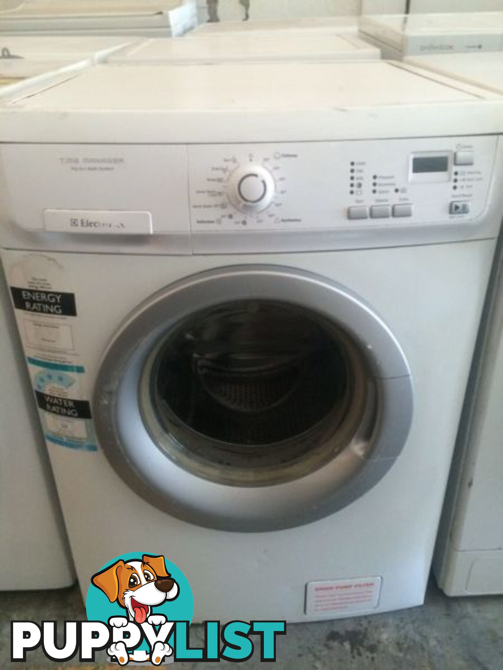 Electrolux 6.5-8kg washer