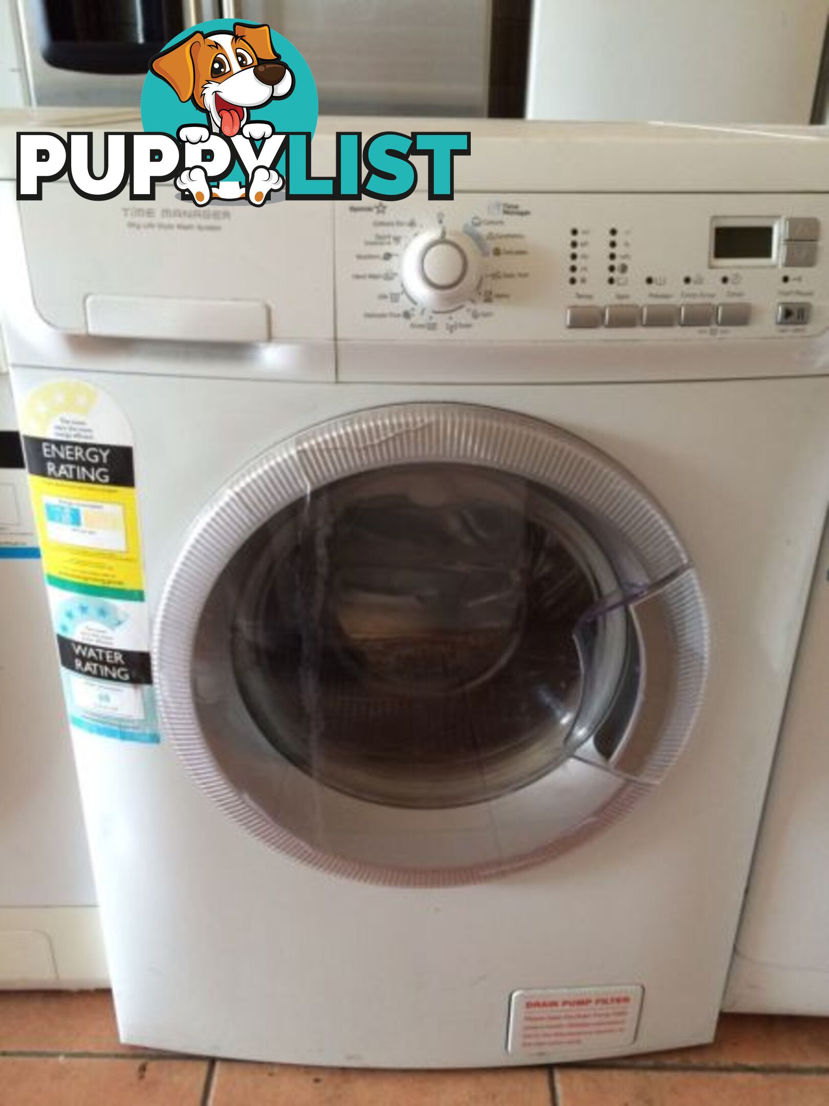 Electrolux 6.5-8kg washer