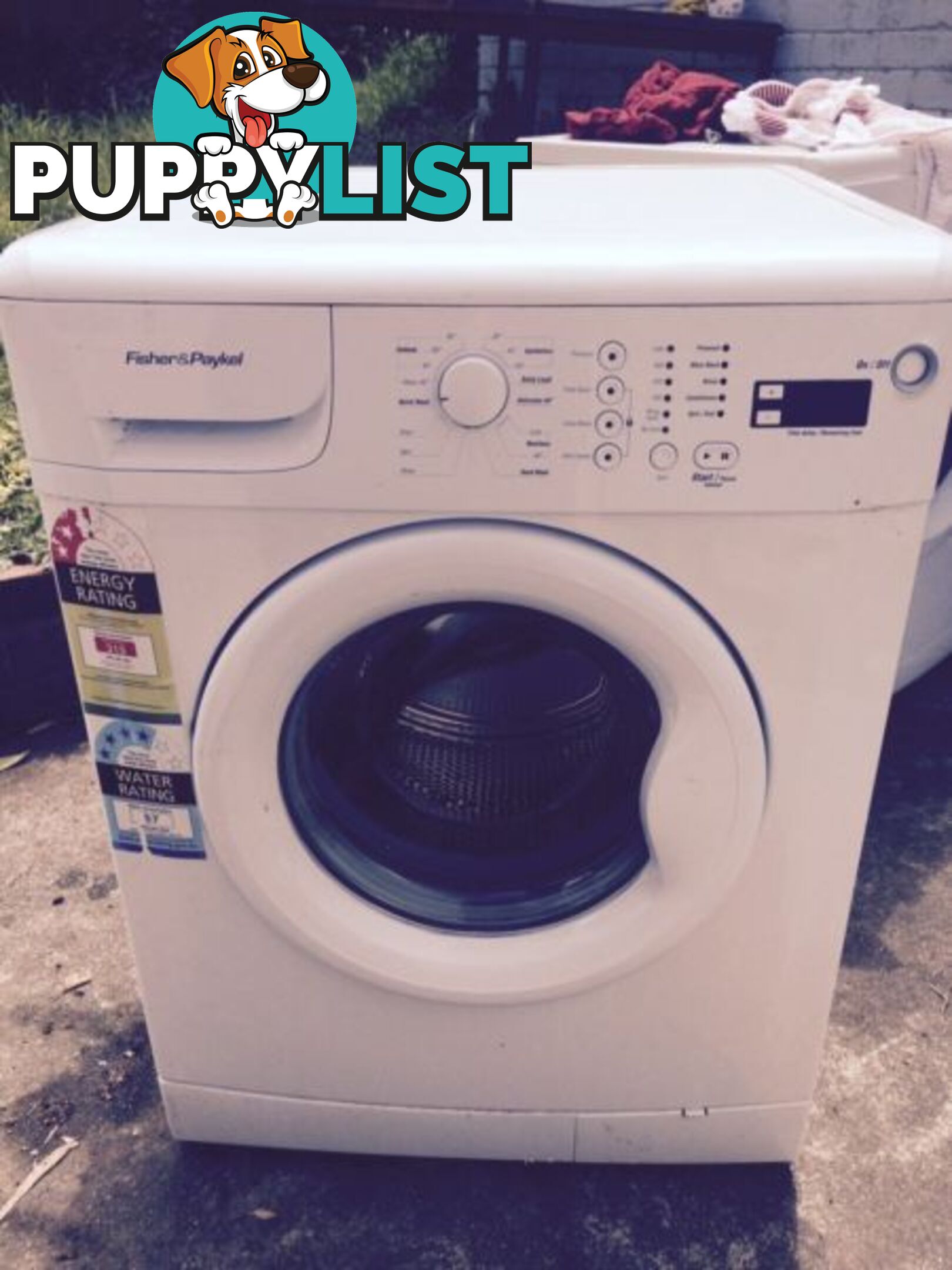 Fisher and paykel 6kg washer