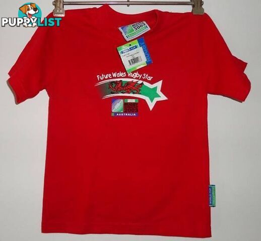 KIDS RUGBY WORLD CUP T SHIRTS (new)