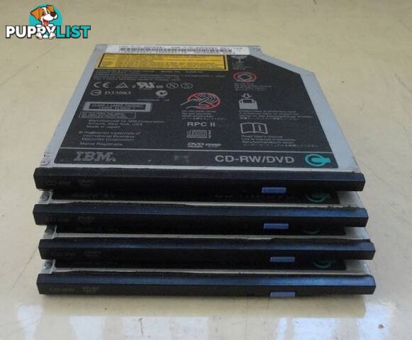 IBM LAPTOP CD - RW /DVD DRIVES (4)