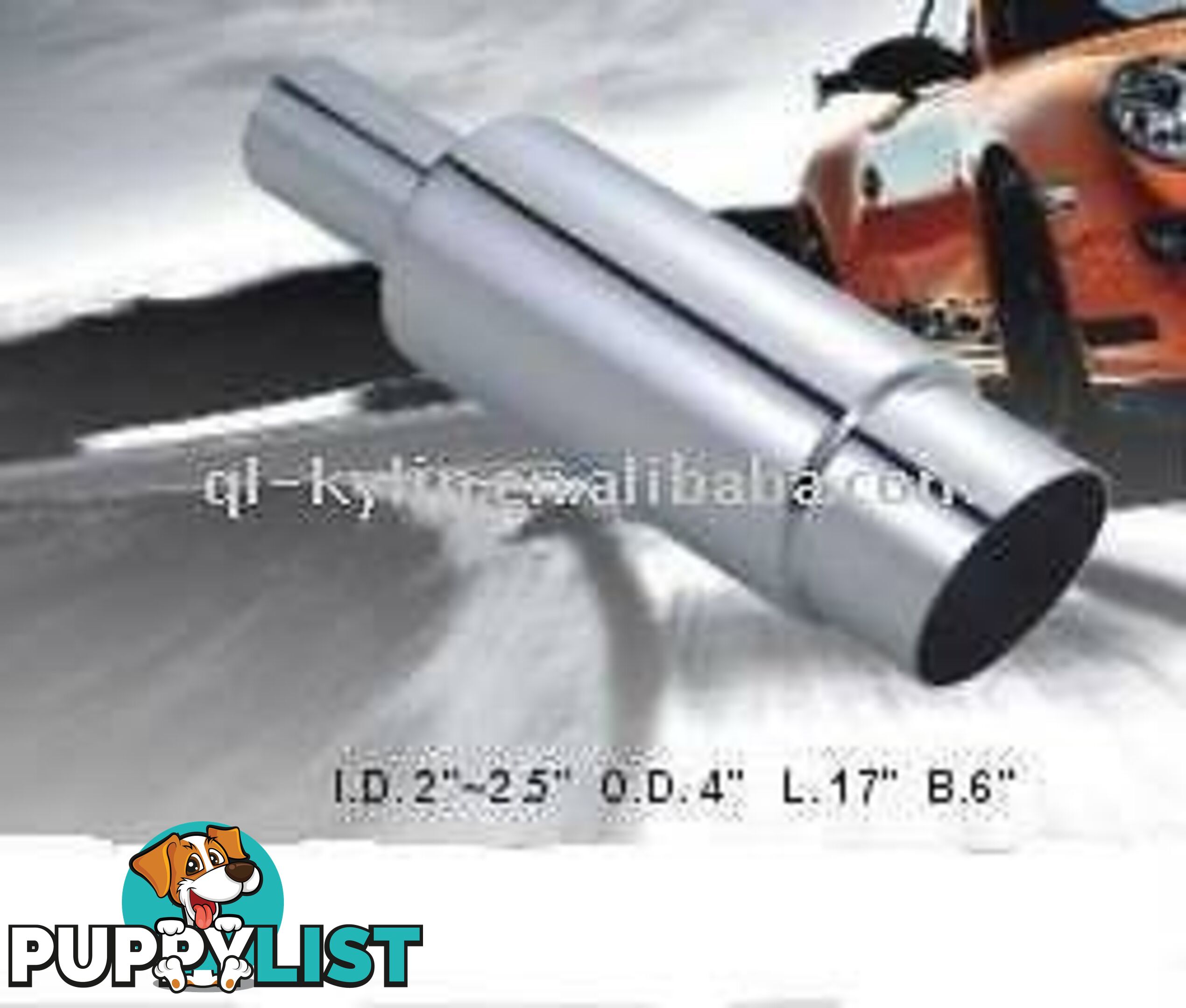 POLISHED STAINLESS STEEL MUFFLERS. From: $50.