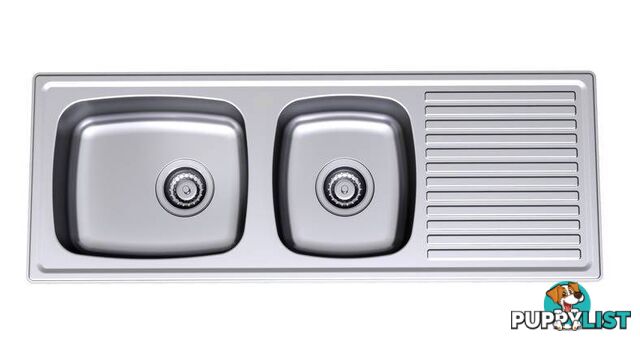 CLARK CANDICE 1.5 END BOWL STAINLESS STEEL SINK (new)