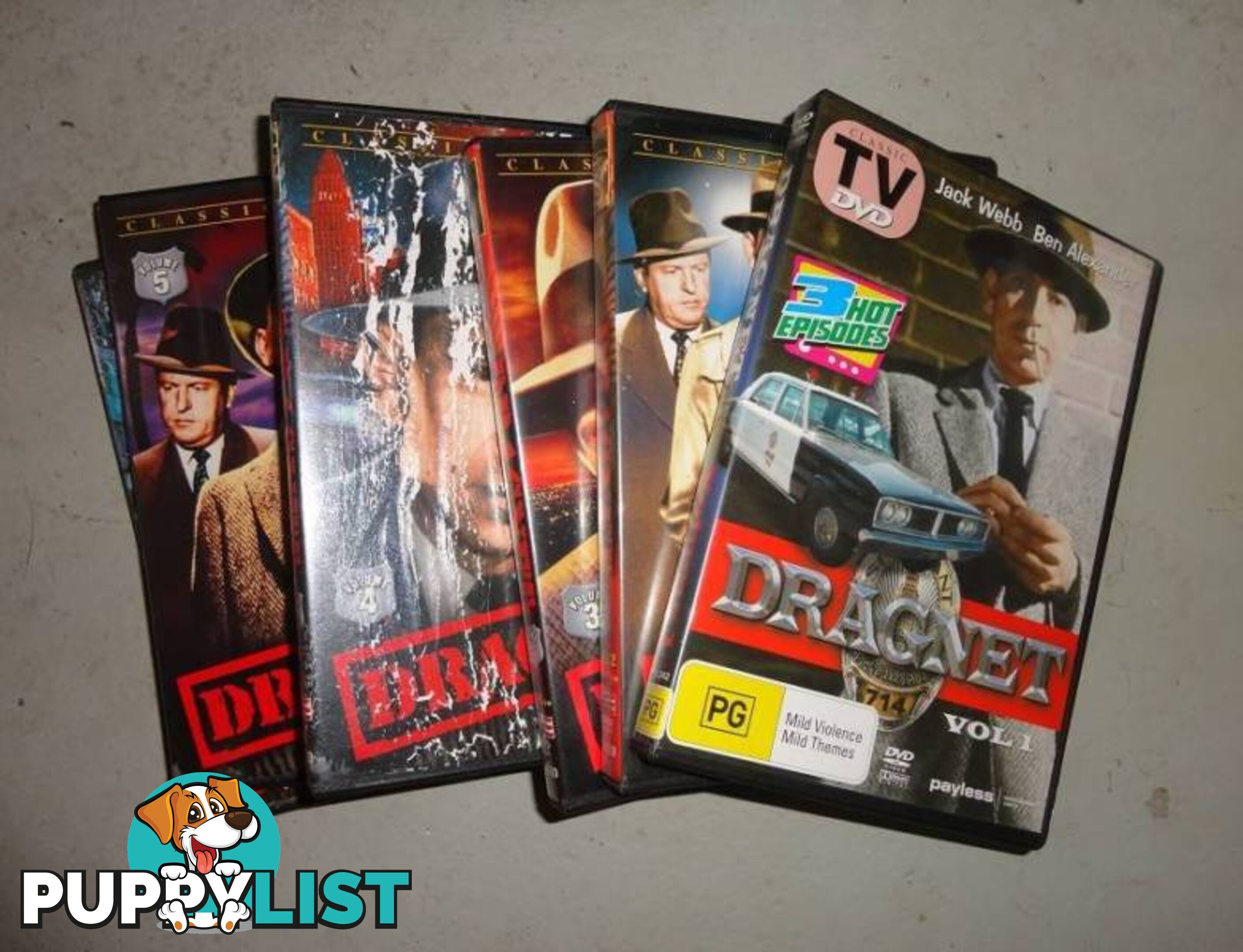 CLASSIC COLLECTORS DETECTIVE DVD SETS From $5