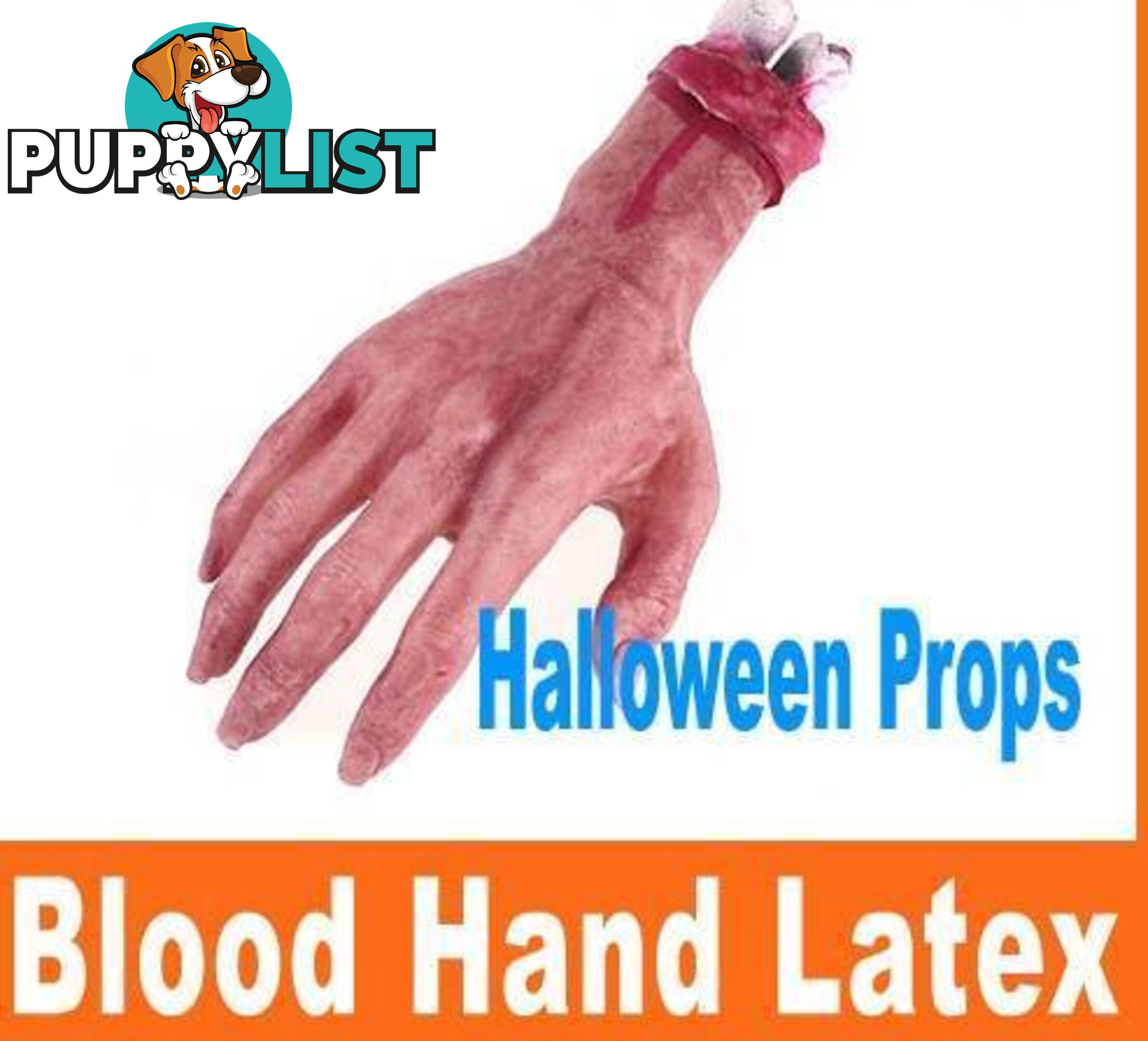 PARTY FUN SCARY HORRIBLE ZOMBIE HAND (Fresh!!)